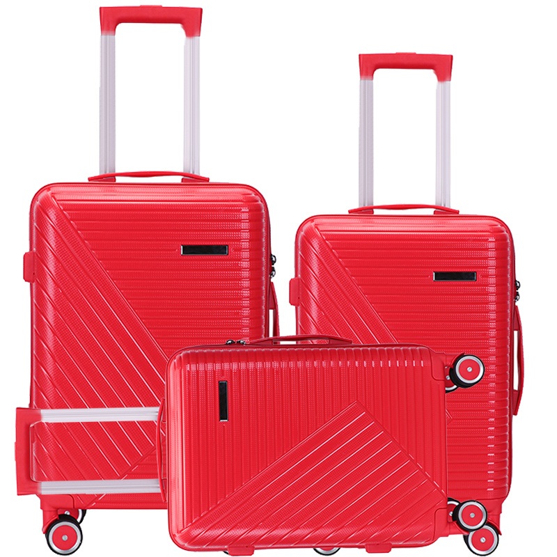 100% PP Fashion Style Silent Wheels Travel Trolley Luggage Bag with Built-in Tsa Lock – Trolley Luggage and Travel Luggage price