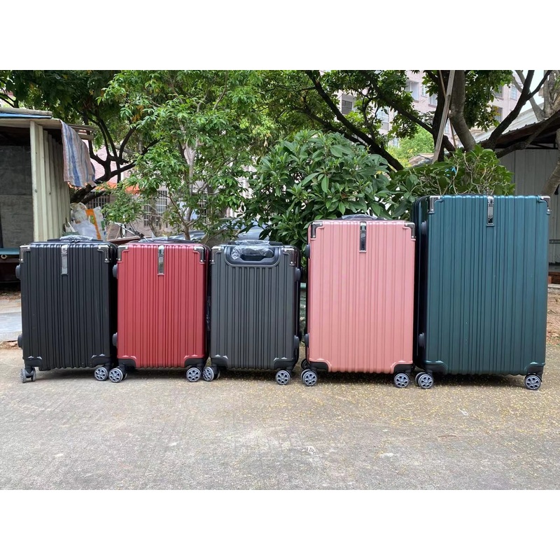 ABS Durable Large Capacity Aluminum Trolley Travel Luggage Set Tsa Lock Outdoor Case Suitcase Removable Wheels for Travelers – Tsa Lock Luggage Trolley Bag and ABS Travel Suitcase Suit price