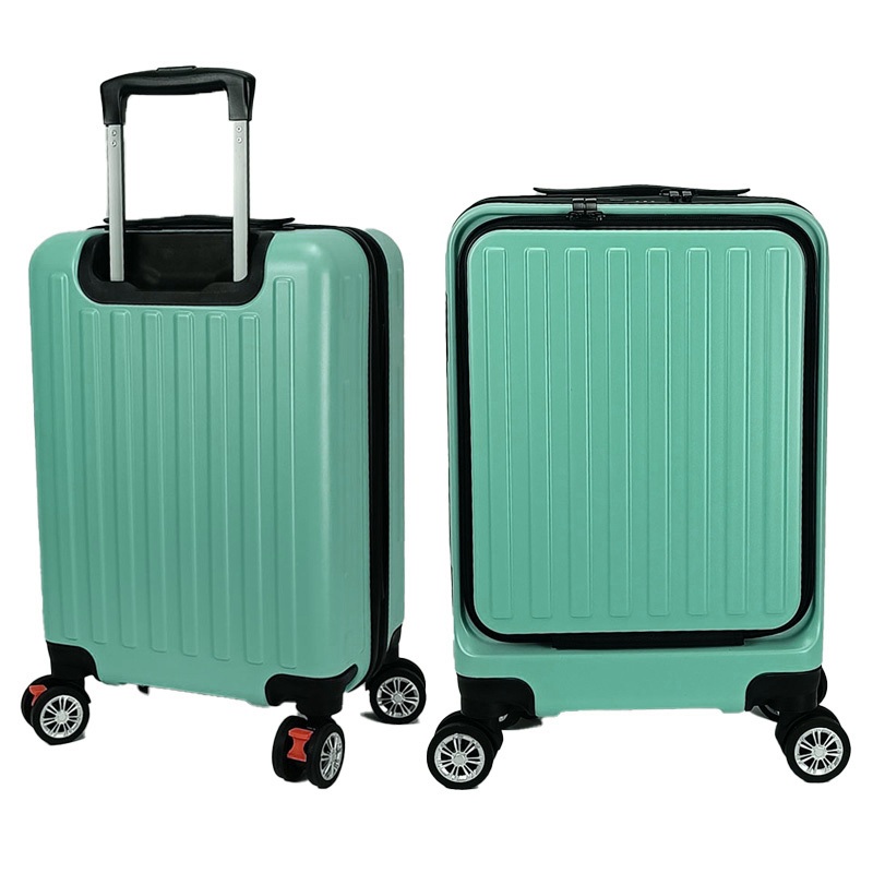 China Factory Wholesale Trolley Bag Supplier Front Open Luggage Suitcase Carry on Trolley Bag – Trolley Case Luggage and Trolley Luggage price