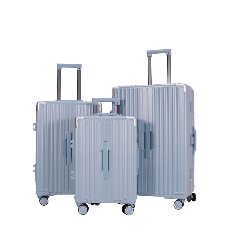China Pengteng PC Suitcase Classic Luggage Set with Embossed Logo A1 – Luggage and Suitcase price