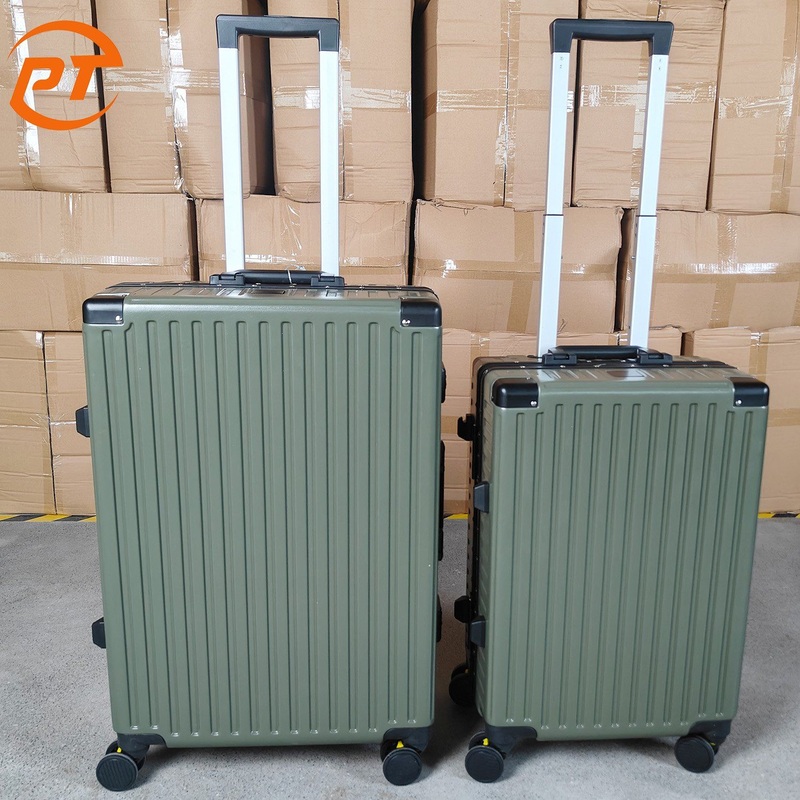 China Suitcase Manufacturer Hardshell Luxury Business Rolling Trolley Luggage Bags Customize Logo with Cup Tray for Gift Promotional Shoulder Protector – Trolley Suitcase and Travel Luggage price