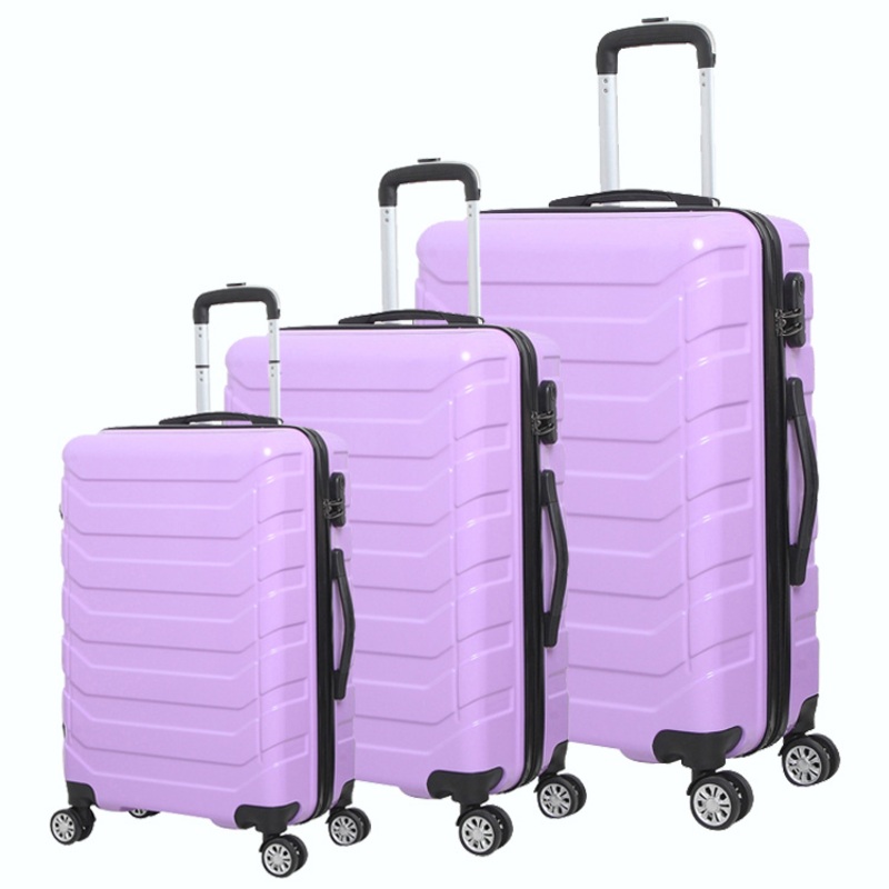 Custom Carry-on 3PCS Luggage Set Rolling Wheels Trolley ABS Checked Suitcase – ABS Travel Luggage 3 Piece Set and Travelling Suitcase on Double Wheels price