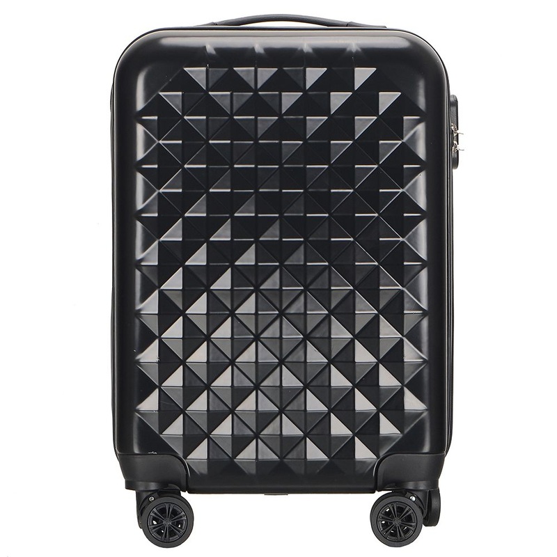 Diamond Pattern PC/ABS Travel Luggage with Zipper Closure Code Lock – Wholesale Travel Luggage and Luggage price
