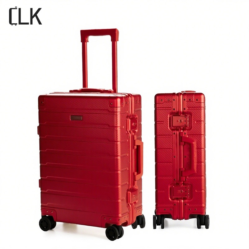 First-Class on Carry Set Hardside Carryon Bag Tags Customized Carry-on Aluminum Luggage – Aerospace-Grade Aluminum-Magnesium Alloy and Aluminuml Suitcase price