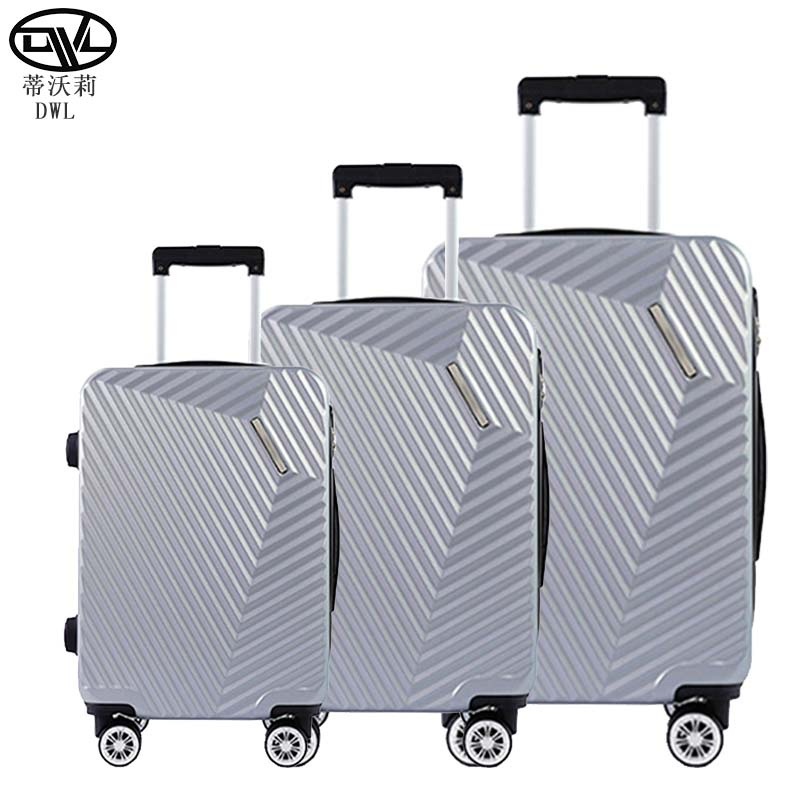 Good Quality Brand Designer Luxury Suitcase ABS Cabin Travelling Bags Trolley Luggage with Spinner Wheels – Sample Request for Custom Travel Suitcase and ABS Zipper Suitcase PC Trolley Case price