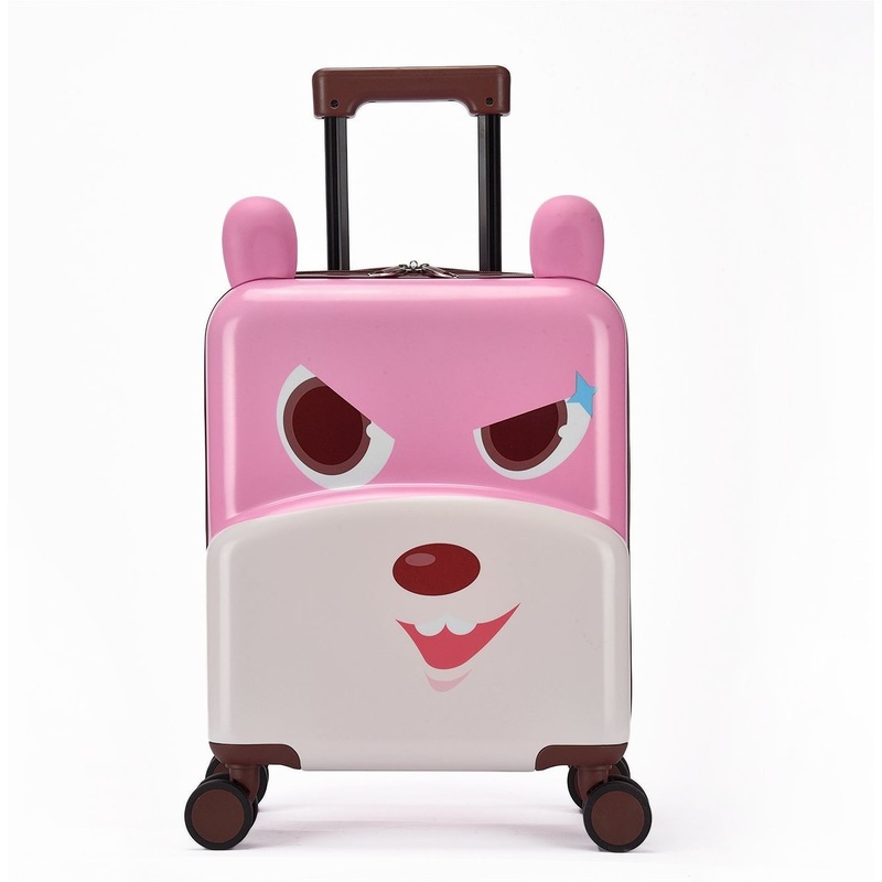 Kids 18 Inch Luggage Cute Design Pink Rabbit Style Travel Suitcase – ABS+PC Trolley Luggage and Children Usage Suitcase price