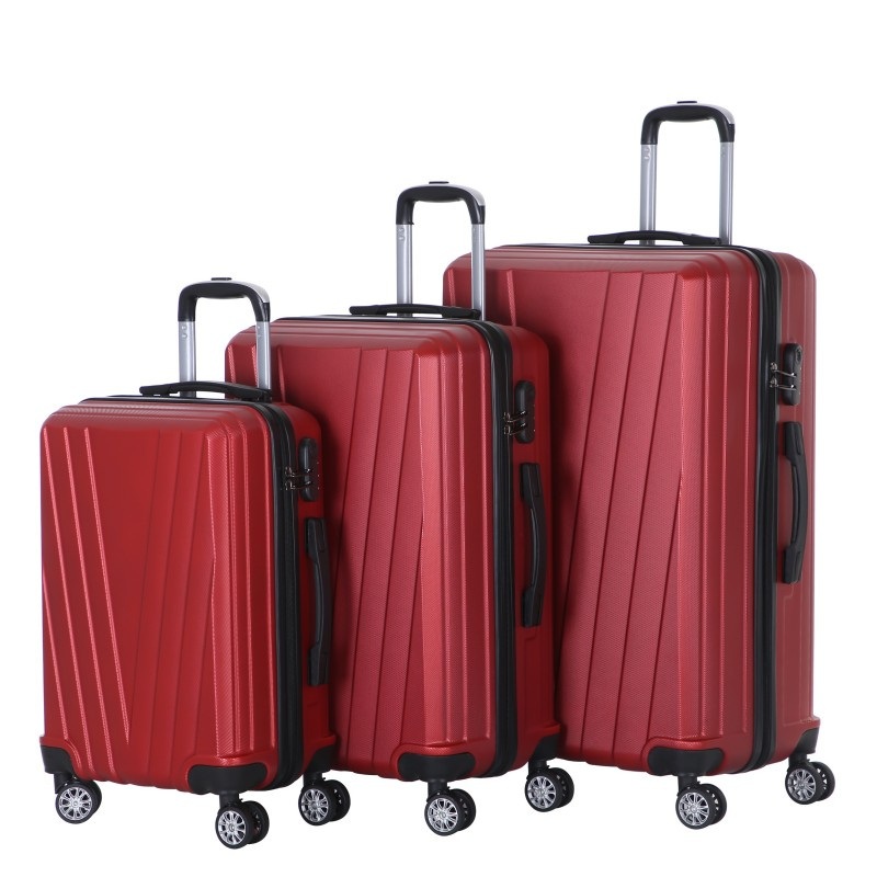 Travel Zipper Luggage in Stock Hand Trolley Case Xha154 – ABS Luggage and Trolley Case price