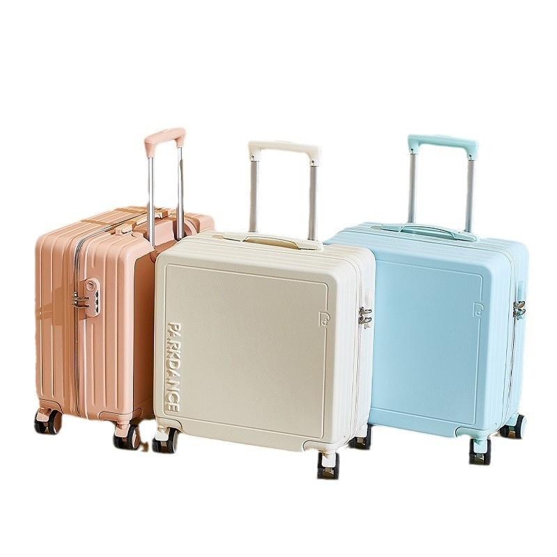 Trolley Luggage Small Travel Bag with Universal Wheels Durable Locked Suitcase Leather Case for Male and Female Students – Luggage Bag and Travel Luggage price