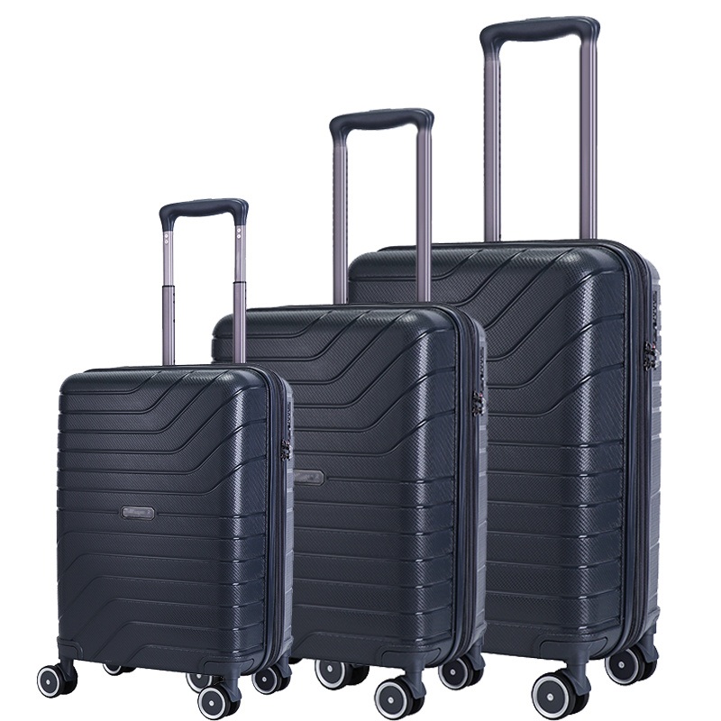 100% PP Silent Wheels 20+24+28 Travel Trolley Luggage with Built-in Tsa Lock – Trolley Luggage and Travel Luggage price