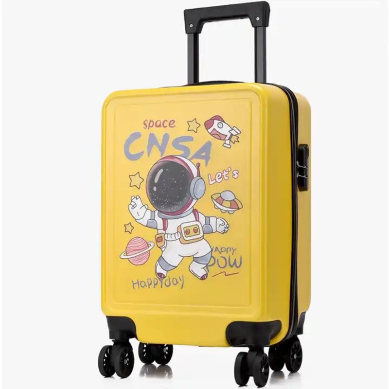 19inch Kid Ride Luggage Children Trolley Bag Travel 3D Cartoon Hard Side Cabin Suitcase for Kid Gift – Rolling Carry on Suitcase and Travel Luggage price