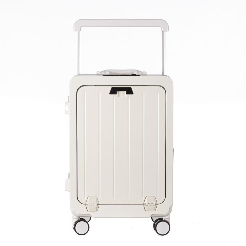 2025 New Arrival PC Undearseat Luggage Stock Business Smart Frame Suitcase Wide Trolley – Boarding Suitcases Luggage and Front Opening Luggage Suitcase price