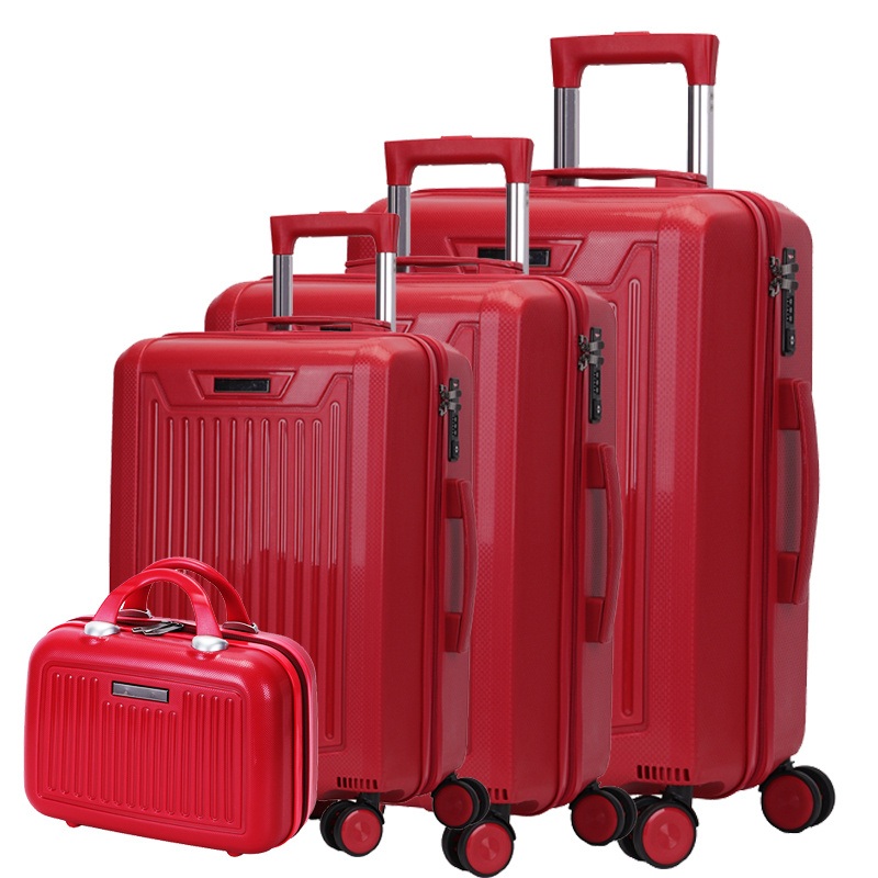 Factory Price 100% PP 20/24/28 Travel Trolley Luggage and 12 Cosmetic Bag Set – Trolley Luggage and Travel Luggage price