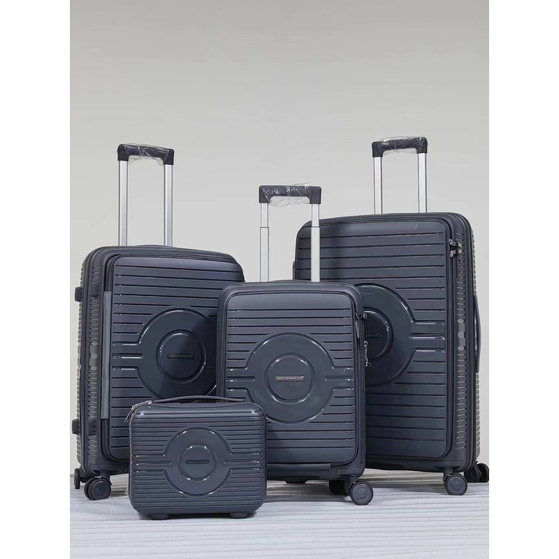Front Opening Polypropylene Travel Luggage Set Customized Trolley Suitcase Spinner Caster – Expandable Trolley Travel Luggage and Cabin Travel Trolley Suitcase for Business price
