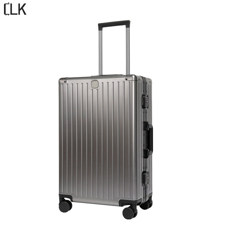 Full Aluminum Suitcase with Tsa Metal Lock 20/24/28 Inch Silent Aircraft Wheels Luggage – Hard Shell Luggage Set and Luggage Set with Front Opening price