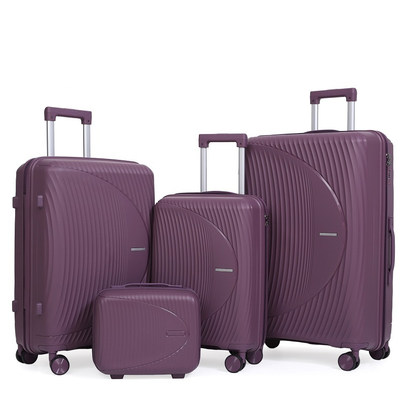Premium 4-Piece PP Luxury Luggage Wholesale Travel Suitcases at Affordable Prices – PP Luggage and Wholesale Travel Luggage price