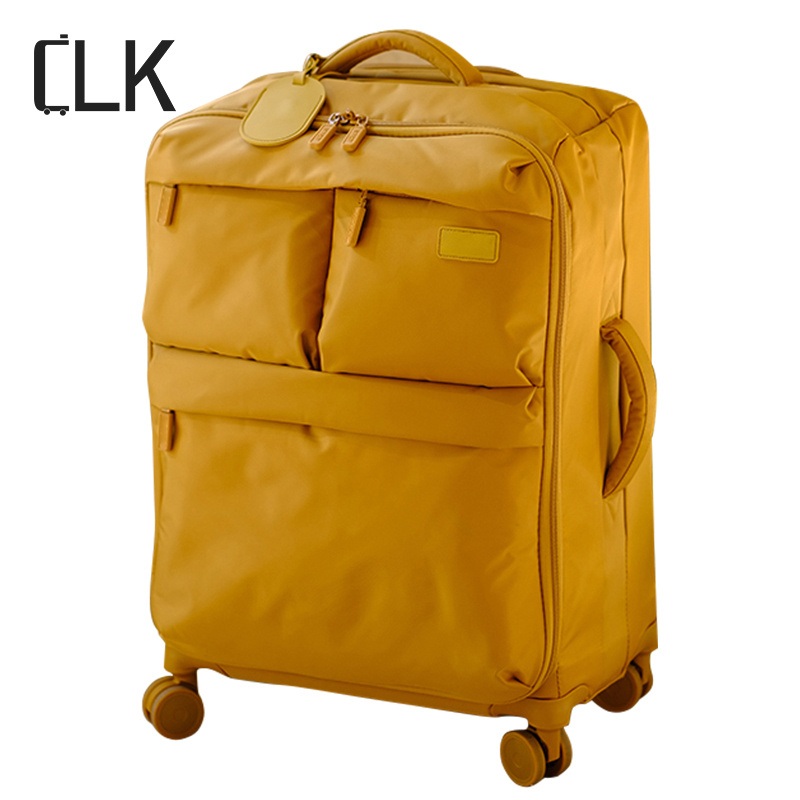 Soft Yellow Carry on Luggage 20 Inch Light Weight Luggageset of Travel Bags – Luxury Luggage and Trunk price
