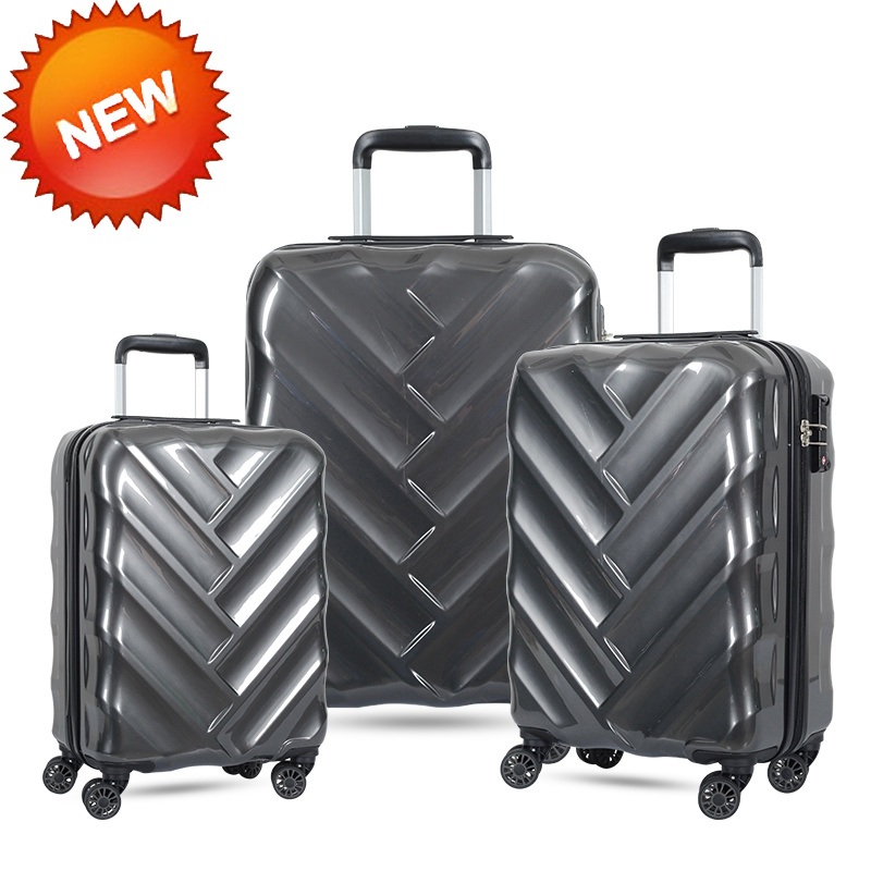 Striped Black Suitcase Cabin Bag Luggage – Classic Luggage Sets and Striped Suitcase price