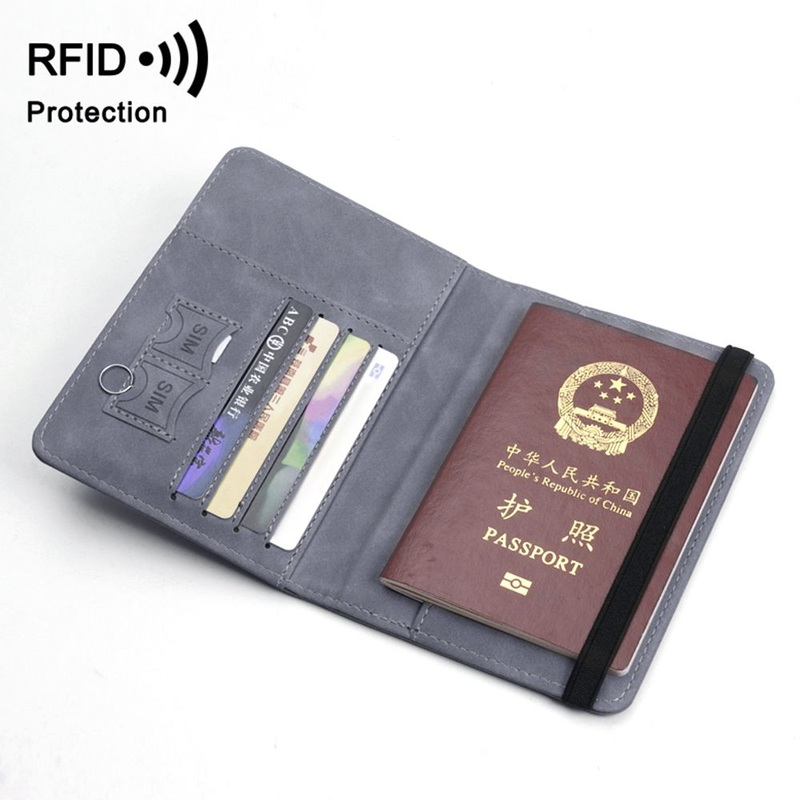 Travel Wallet Passport Book Cover Holder PU Leather Cover Women Fashion Holder with Credit Card Slot and Boarding Pass Slot – Hand Bag and Shoulder Bag price