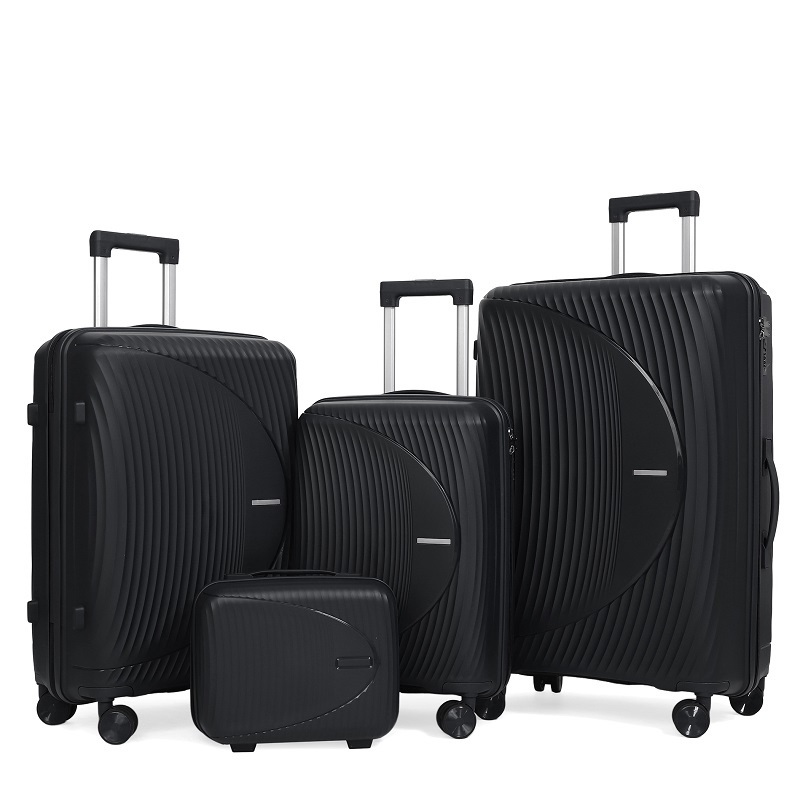 14 20 24 28 Inch Luxury PP Koffer Trolley Luggage Set Premium Polypropylene Suitcase Collection – PP Luggage and Trolley Luggage Set price