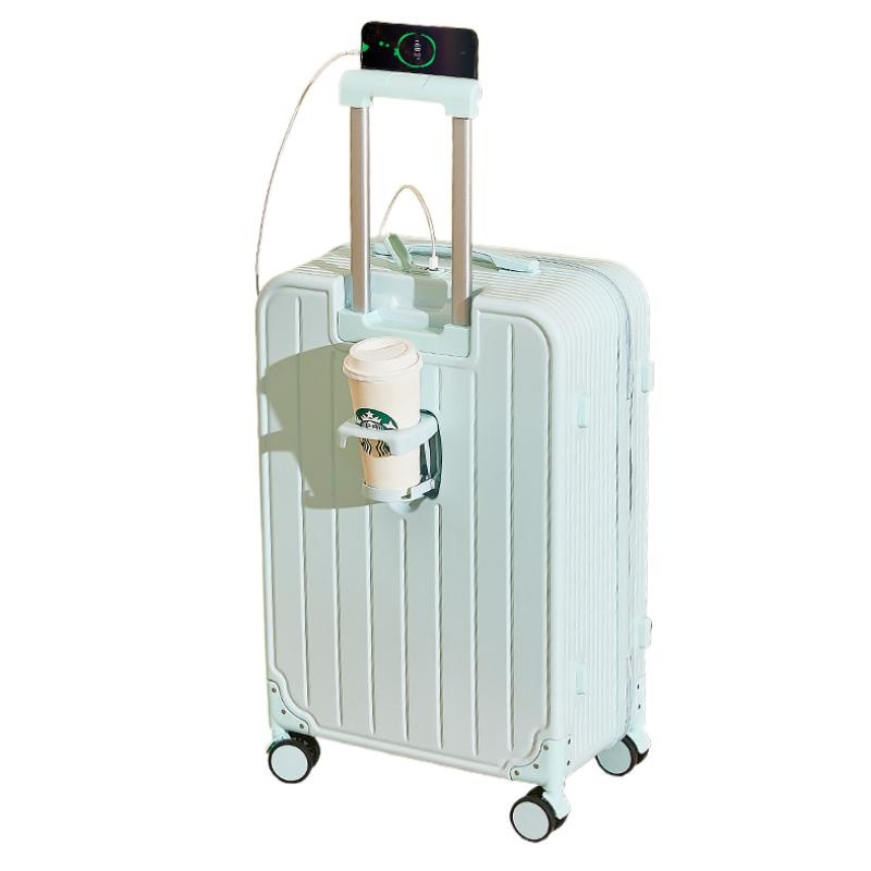 2023 New Design Travel Custom Large Capacity USB Port Travel Zipper Luggage – Suitcase and Luggage Set price