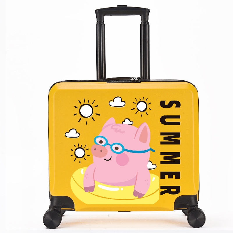 Cartoon Animal Kids Suitcases Cute Combination Lock Wholesale Student Travel Luggages – Luggage and Luggage Set price