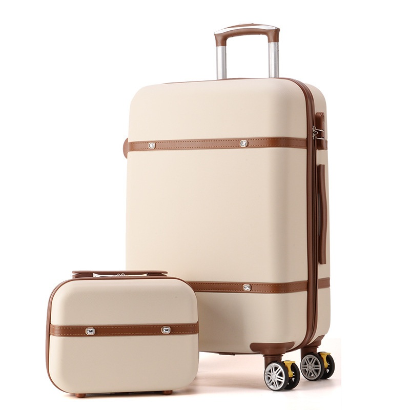 Classic Luggage Trolley Suitcase ABS Travel Luggage Sets with Cosmetic Bags – Suitcase Set and Luggage Set price