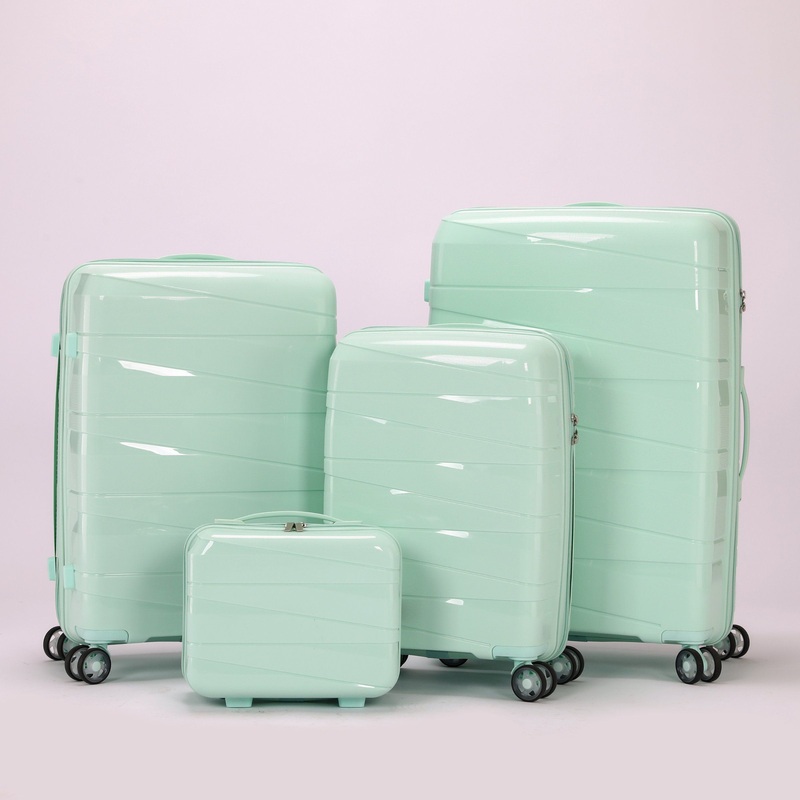 Fashionable Vibrant PP Travel Suitcase Trolley Luggage with Special Design Bag – Trolley Luggage and PP Luggage price