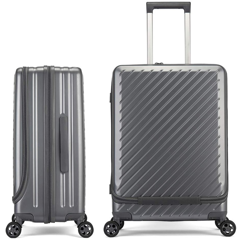 Front Open Laptop Pocket Boarding Luggage Carry on Travel Luggage – Wholesale Travel Luggage and Luggage price