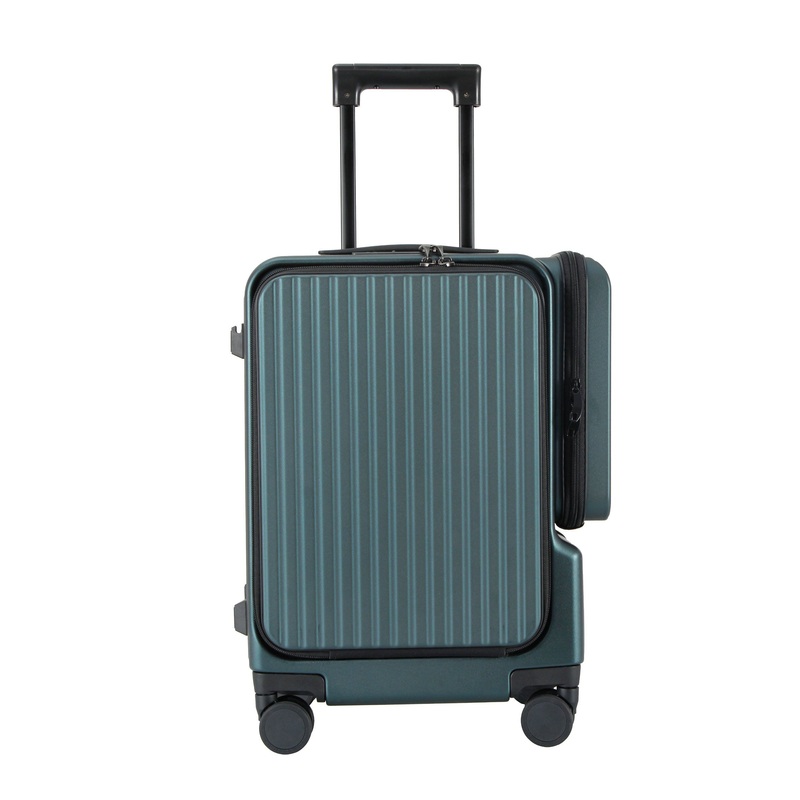 High Quality Pure PC Material Suitcase Front Open and Side Open Design Business Luggage – PC Luggage and Trolley Luggage price