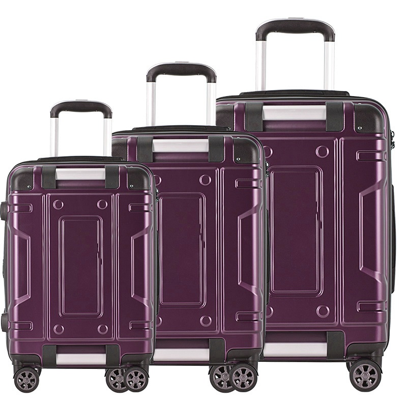 Hot Selling Aluminum Trolley Travel Luggage Bag for Long Trip Suitcase Set – Travel Luggage Bag and Luggage Set price