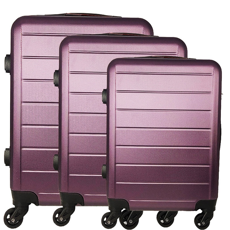 New Design Fashion Lightweight Silent Wheels Travel Trolley Luggage of 3 Piece-Set – Luggage and Trolley Luggage price