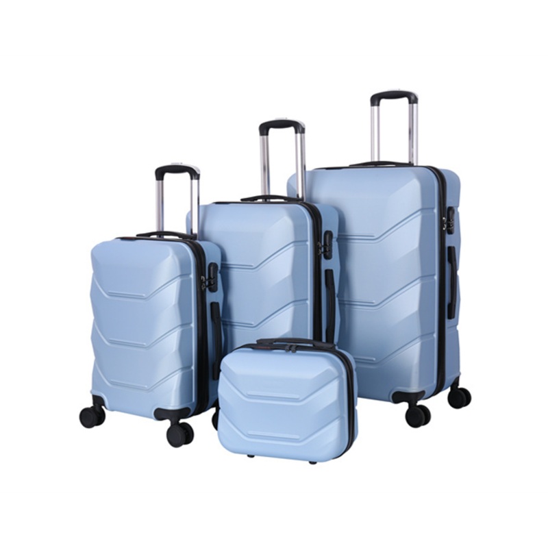 Plastic Suitcase 4 Spinner Wheels OEM Hardshell Luggage Set (XHA218) – ABS Luggage and Trolley Case price