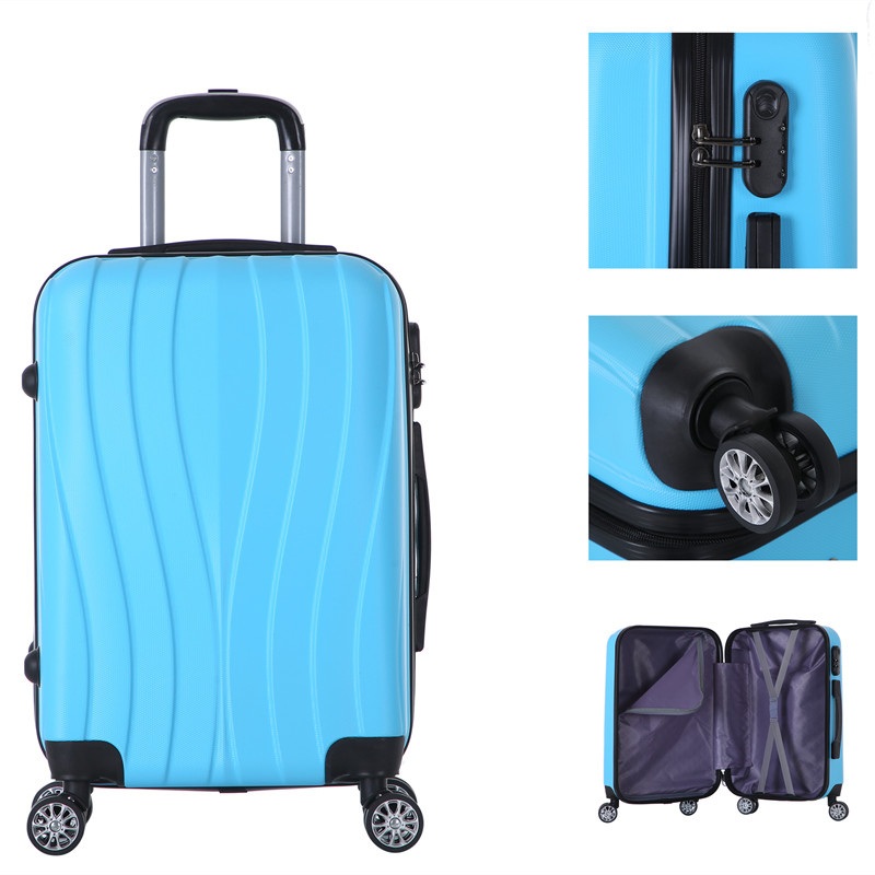 Popular Design Wheels Trolley Case, 3 PCS High Quality Luggage Set -Xha117 – Trolley Travel Bags Luggage and Traveling Suitcase Set price