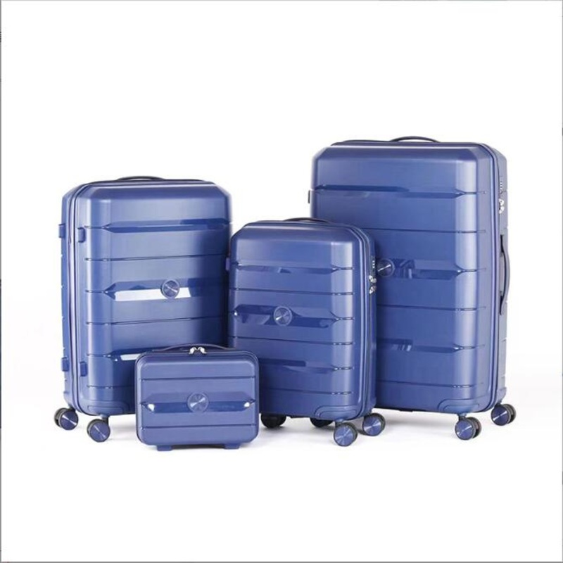 PP Travel Luggage 4PCS Set with Cosmetic Case Luggage Set Wholesale – Travel PP Luggage and Spinner Wheel Suitcase price