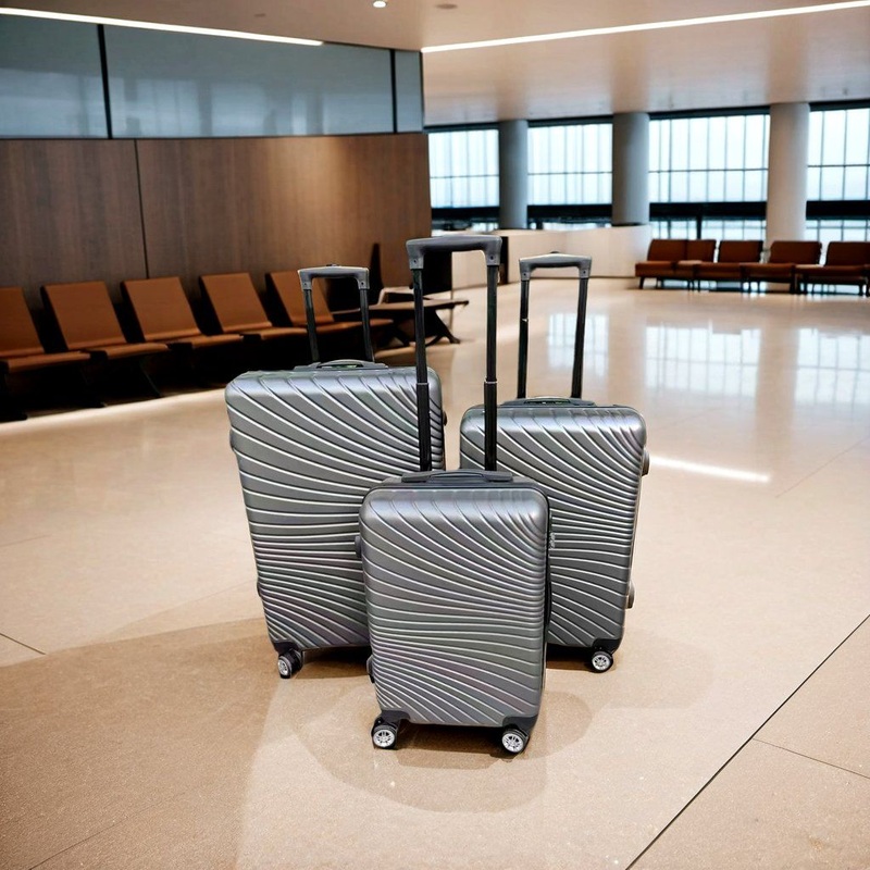 Trendy Scratch Proof Trolley Travel Suitcase Bag Hardshell Luggage with Spinner Wheels – Zipper Lock Luggage Set and ABS+PC Travel Rolling Suitcase price