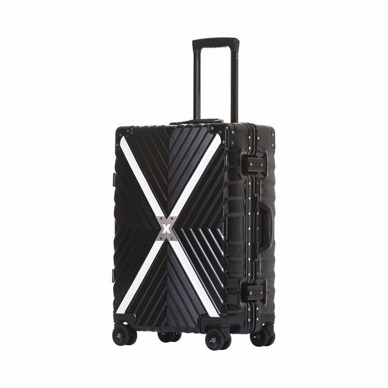 Wholesale Custom Fashionable Luggage Colorful Aluminum Travel Boarding Suitcase – Luggage and Luggage Set price