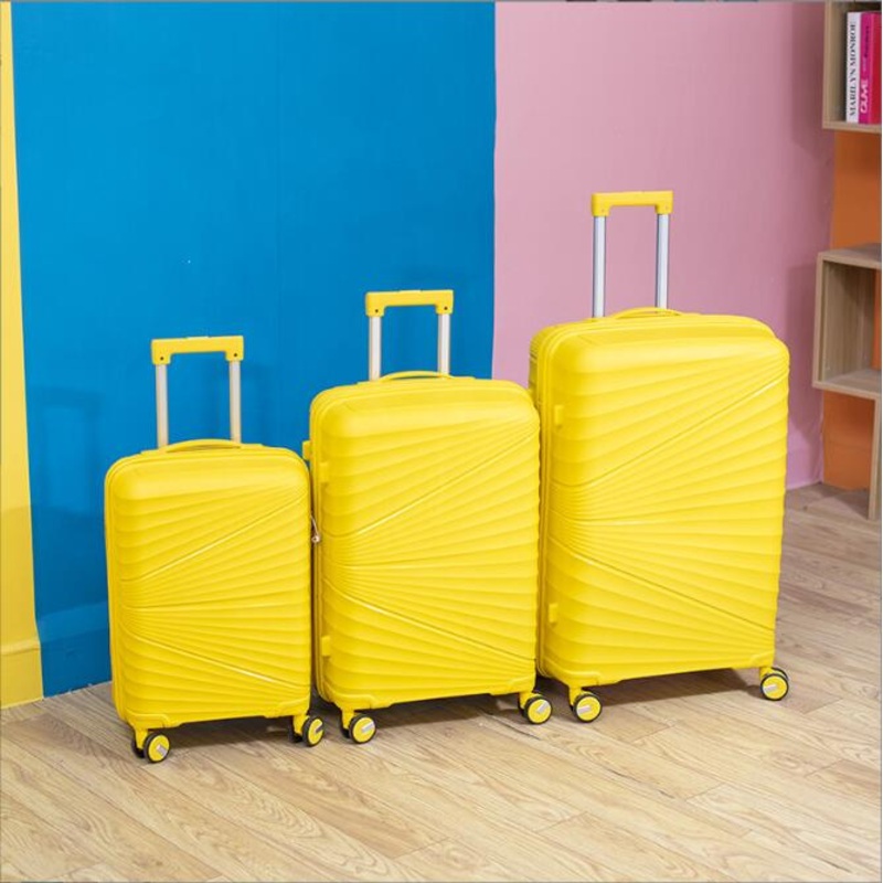 20 24 28 PP Trolley Case 100% New PP 3PCS Luggage Set Custom Logo – 20 24 28 PP Trolley Case and PP 3PCS Luggage Set price