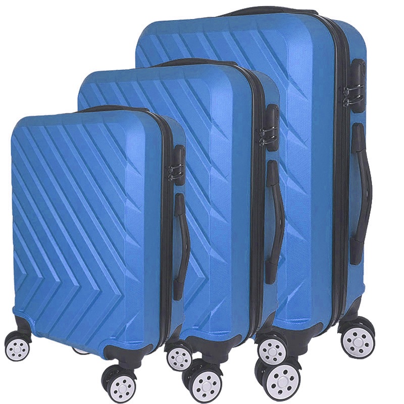 2025 Most Popular ABS Trolley Travel Luggage Set with Combination Lock – Trolley Travel Luggage Set and Trolley Luggage price