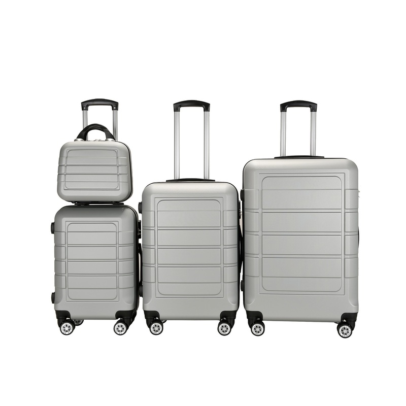 ABS PC Hard Case Suitcase Smart Travel Trolley 4 Wheel Spinner Bags Luggage – Travel Trolley Luggage and Luggage Sets price