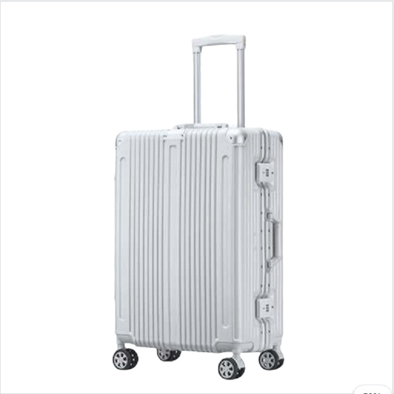Aluminum Hard Shell Trolley Luggage High-End Expandable Spinner Suitcase with Big Capacity – Aluminum Luggage and High-End Luggage price