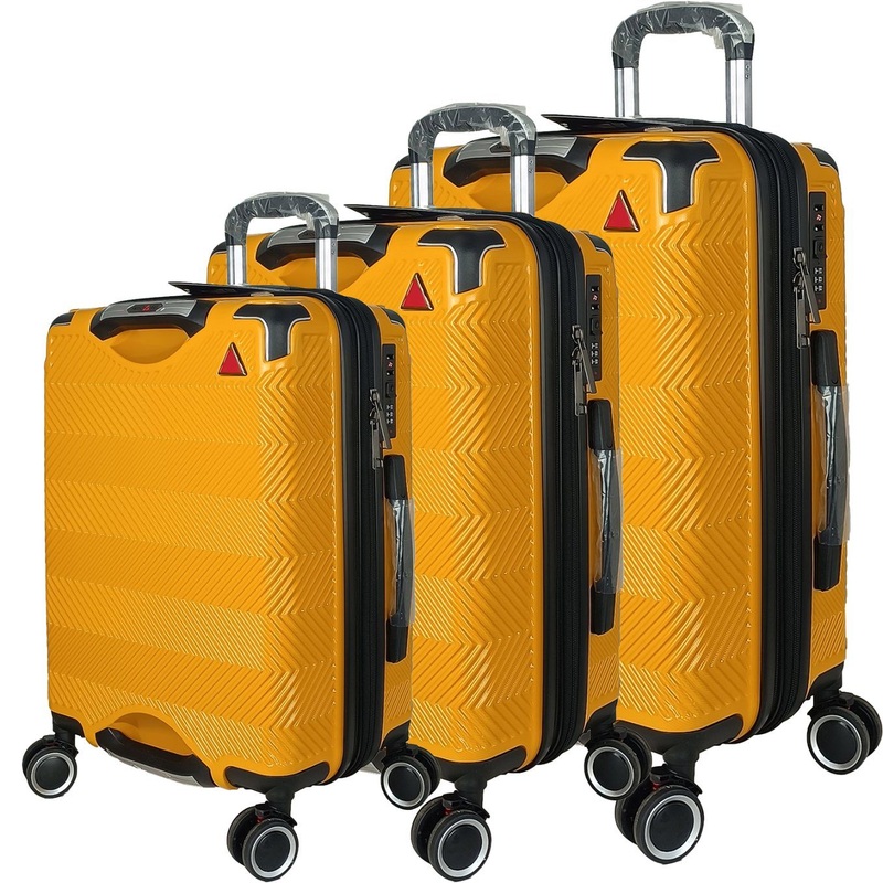 Economical Lightweight ABS+PVC Trolley Luggage Set for Budget Travelers – Trolley Luggage Set and Travel Luggage price