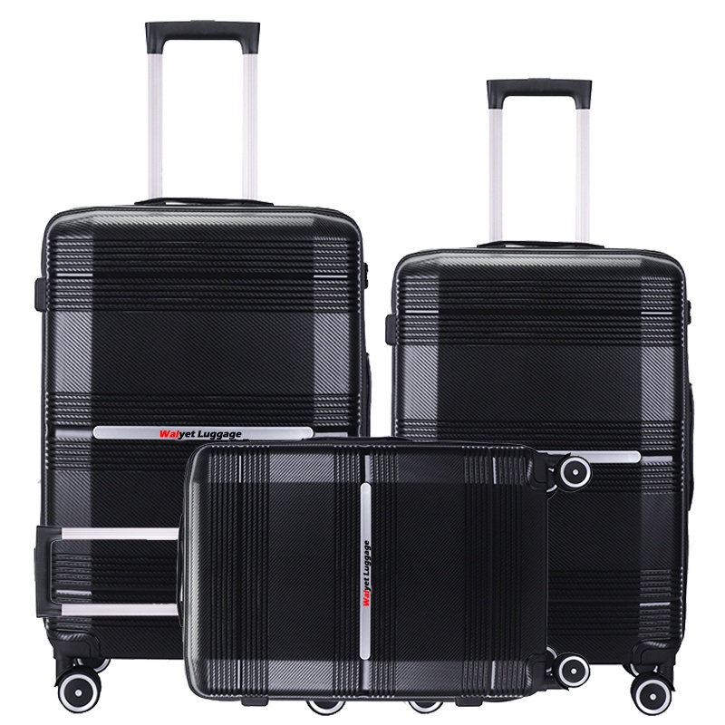 High Quality 100% PP Silent Wheels Travel Trolley Luggage of 3-Piece Set – Trolley Luggage and Travel Luggage price