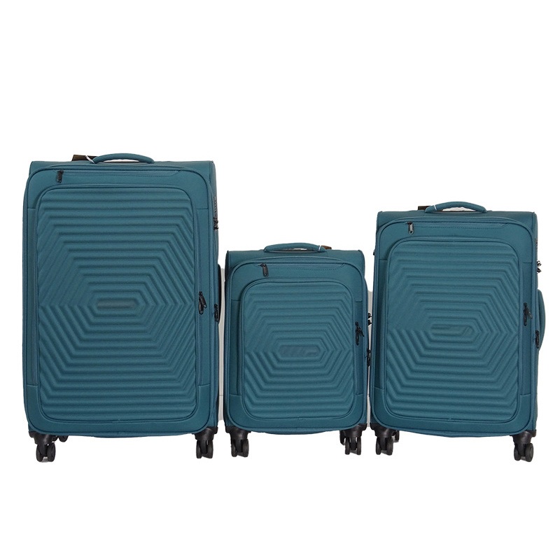 Lightweight Polyester Soft Fabric Material Trolley Travel Luggage with Spinner Wheels – Trolley Case Luggage and Trolley Luggage price