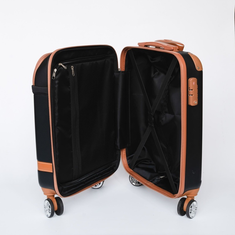 Spinner Trolley Suitcase Business Travel Luggage Set Multi-Functional Suitcase Luggage – Smart Suitcase and Travel Suitcase price