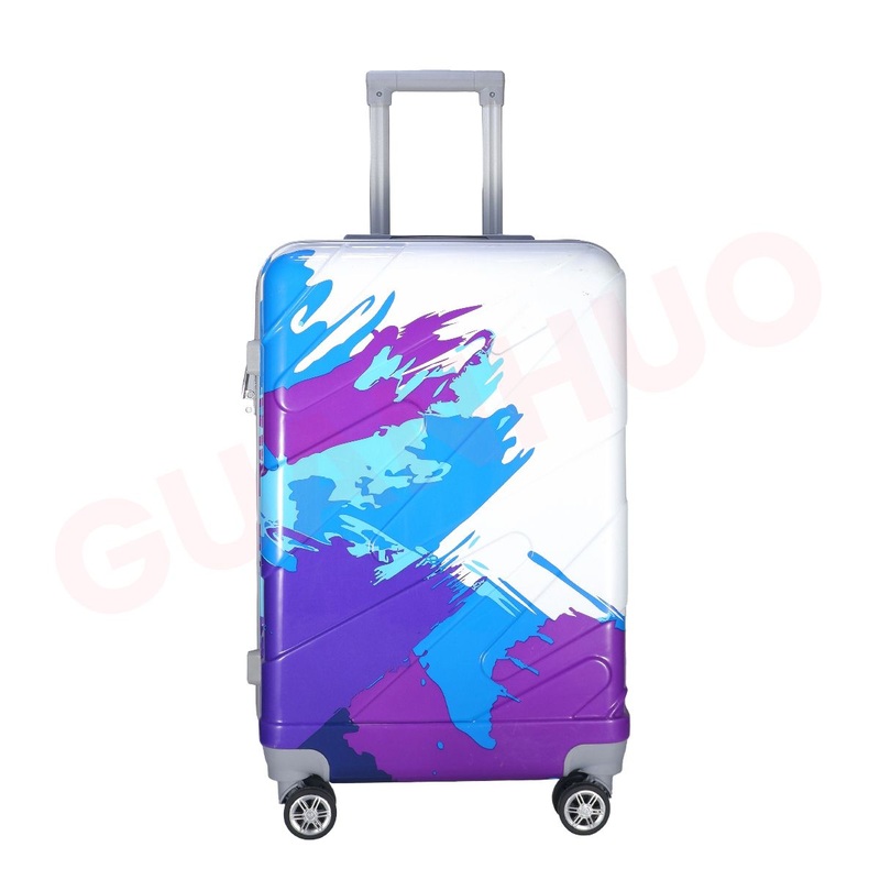Wholesale OEM Printed PP Shell 4 Spinner Trolley Luggage Bag – Luggage Bag Sets and PP Luggage price