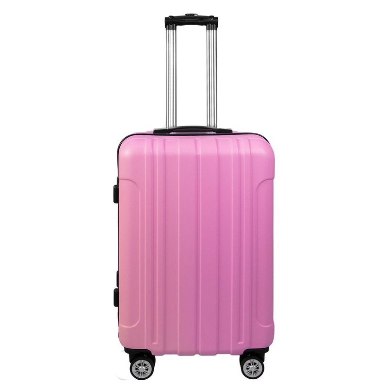 Brand New Colorful Multifunctional USB Charging Port Luggage Set Aluminium ABS Travel Luggage Looking for Agent – Luggage Sets and Suitcase Set price