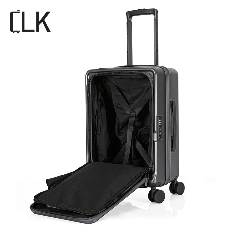 Clk 3 Piece Luggage Set with Hard Shell Design 360 Degree Spinner Wheels and Front Opening Suitcase – Hard Shell Suitcase Set and Suitcase Set price