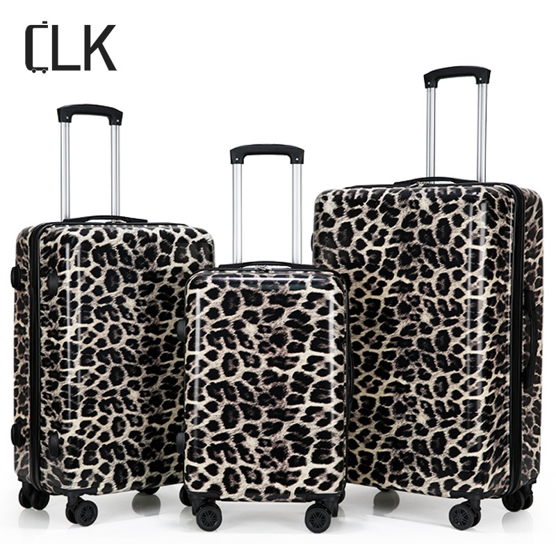 Clk Factory Straight Hair Luggage Set ABS PC Trolley Suitcase 20 24 28 Inch Women Travel Luggage Suitcase Customizable – Suitcase Travel Bag and Suitcase Set price