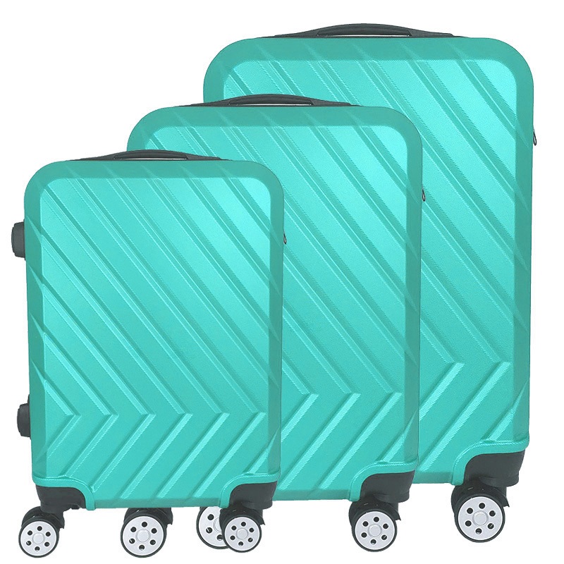 Factory Directly Supply Trolley Travel Luggage ABS Plastic Bussiness Style Set – Trolley Travel Luggage Set and Trolley Luggage price