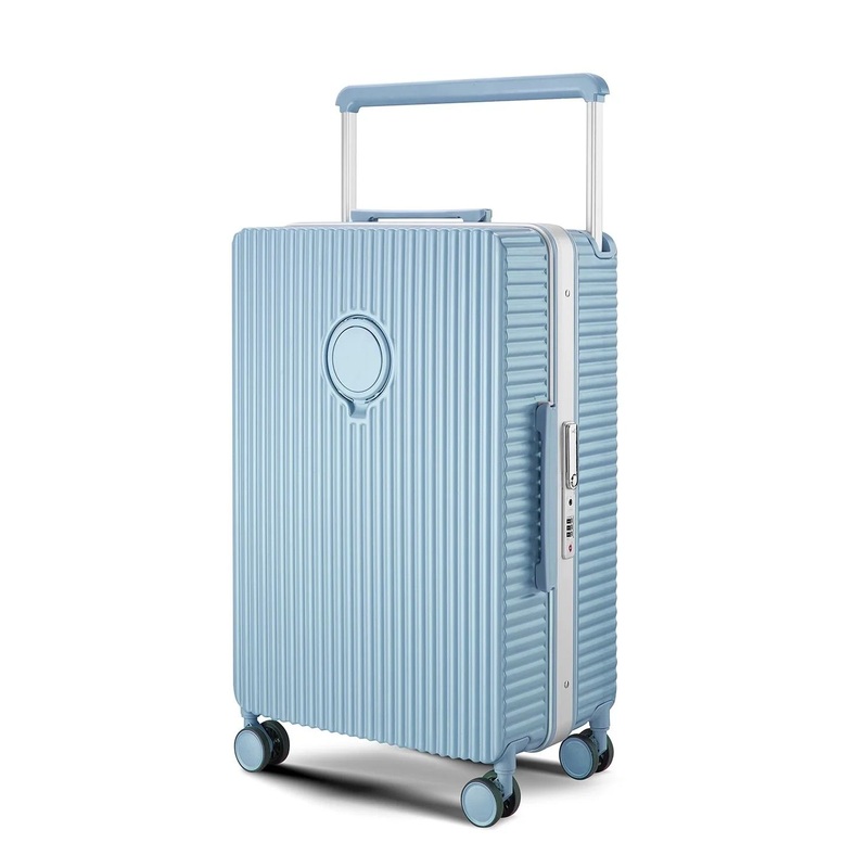 Luxury Carry on Travel Luggage Zipperless Hardshell Suitcase with Cup Holder – Wholesale Framed Luggage Set and Luxury No Zipper Suitcase price